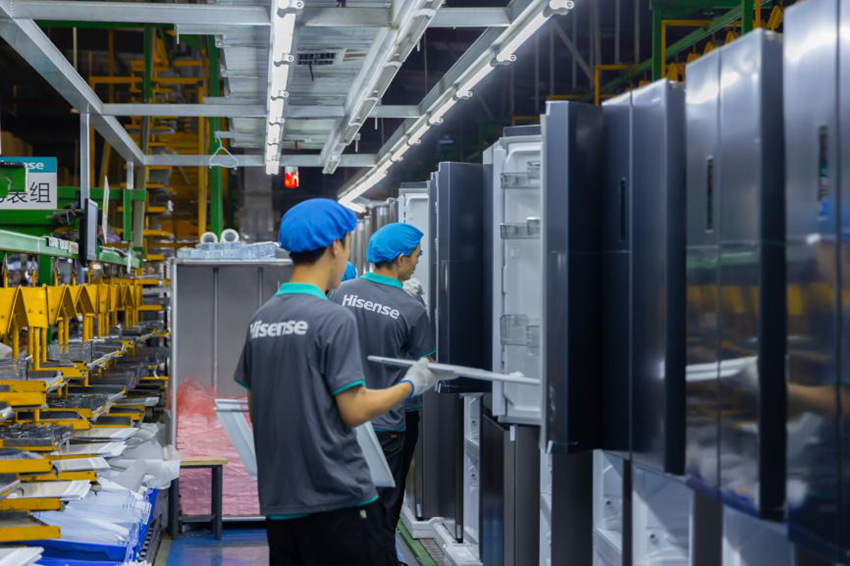 成都海信：10秒下线一台冰箱 新厂区月底试生产